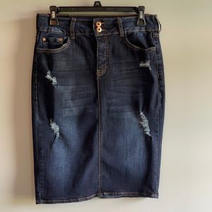 !it Tatiana Denim Skirt Size 8